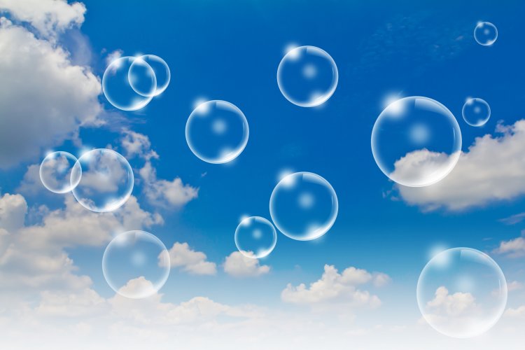 spherical air bubbles