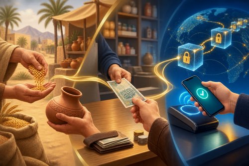 تطور وسائل الدفع من المقايضة إلى الدفع الرقمي